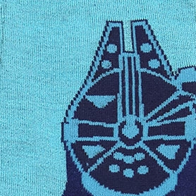 Star Wars Millennium Falcon Socks and Rebel Crest Pin Gift Set - Image 3