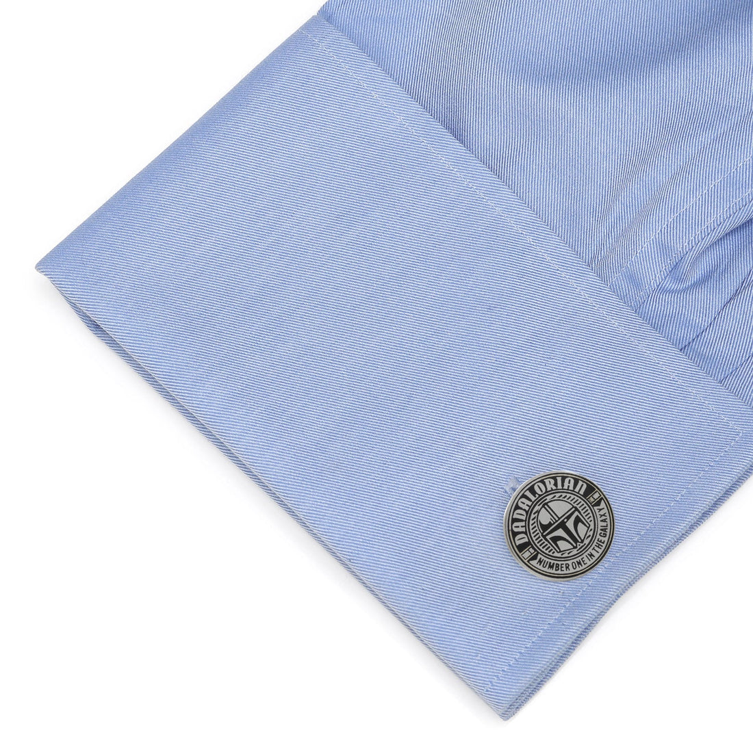 Star Wars Dadalorian Helmet Cufflinks Number One In The Galaxy - Image 3