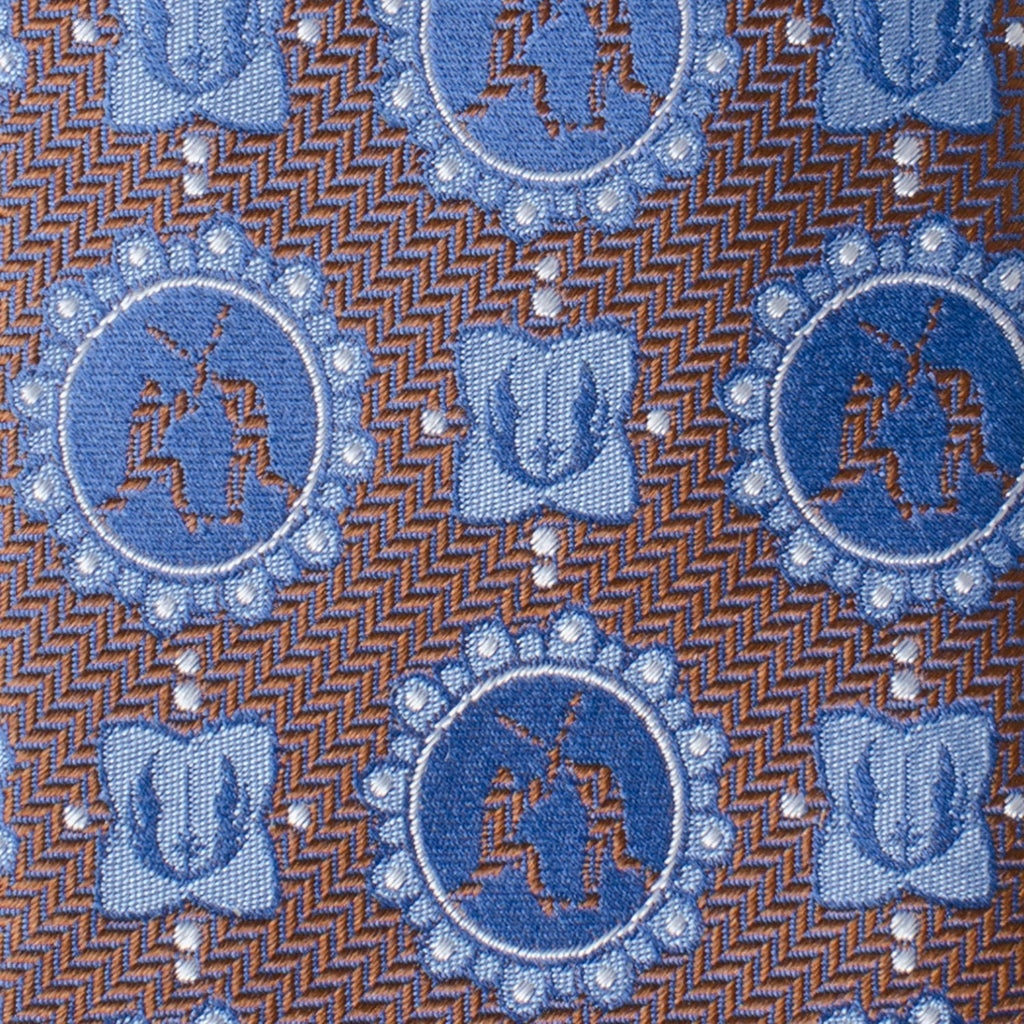 Star Wars Obi-Wan and Anakin Lightsaber Battle Silk Tie - Image 4