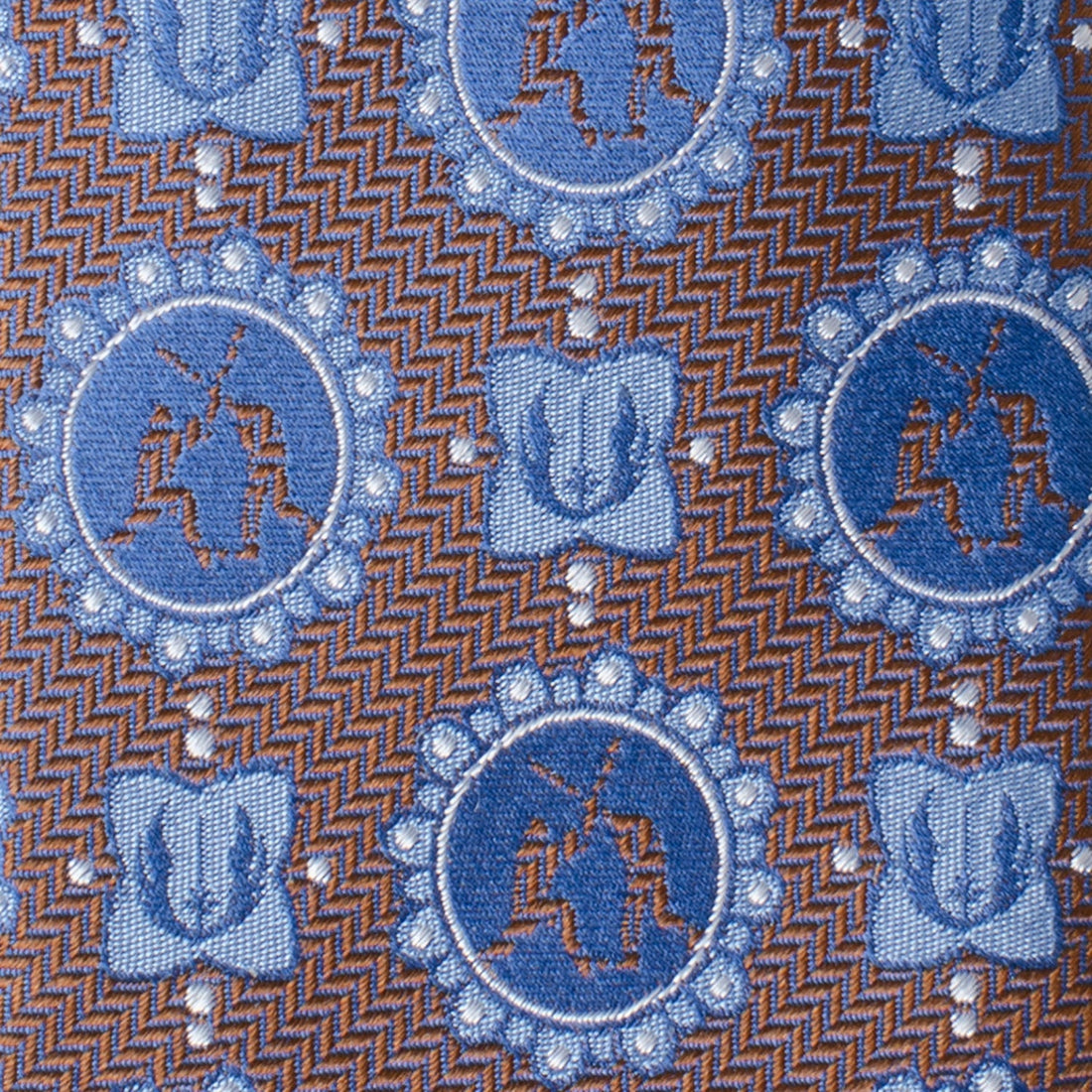Star Wars Obi-Wan and Anakin Lightsaber Battle Silk Tie - Image 4