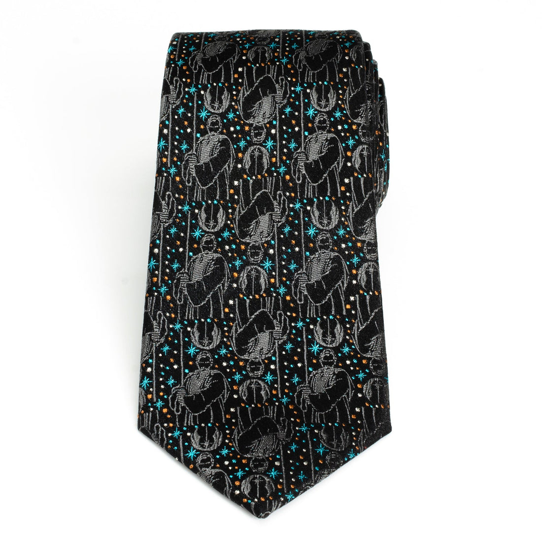 Star Wars Obi-Wan Kenobi Silk Tie with Galactic Star Detail - Image 3