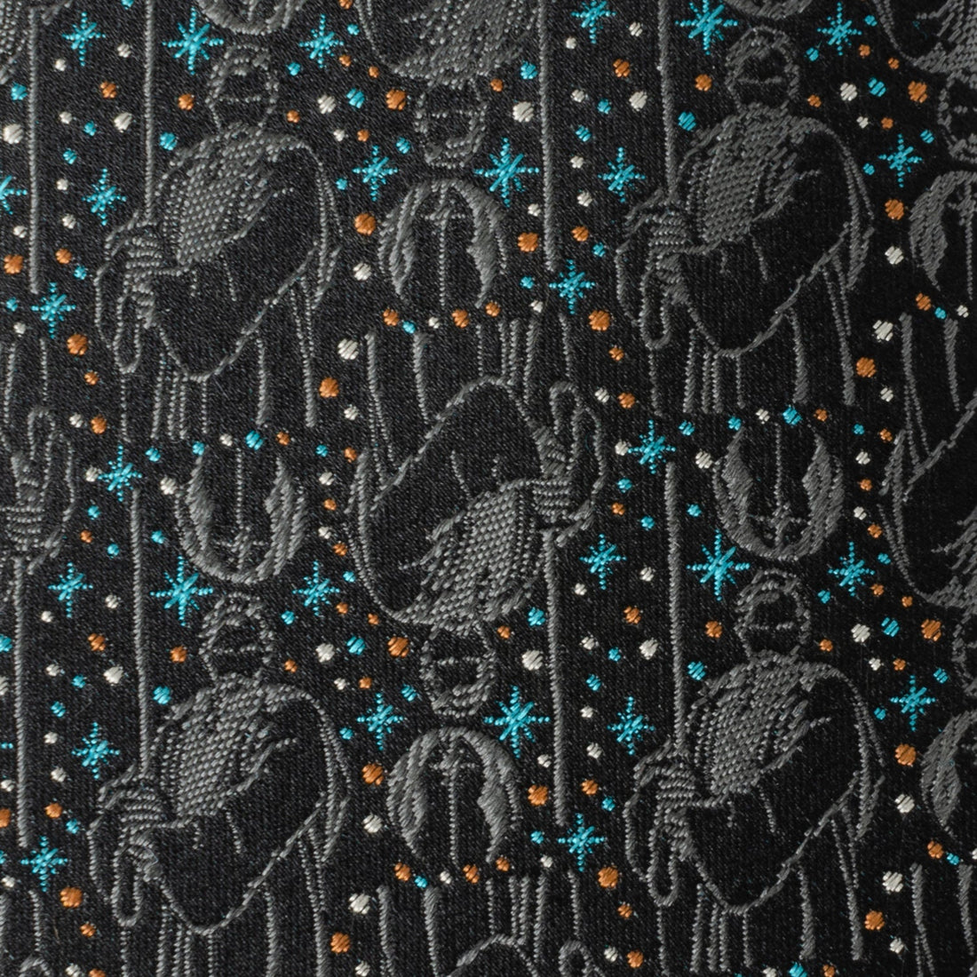 Star Wars Obi-Wan Kenobi Silk Tie with Galactic Star Detail - Image 4