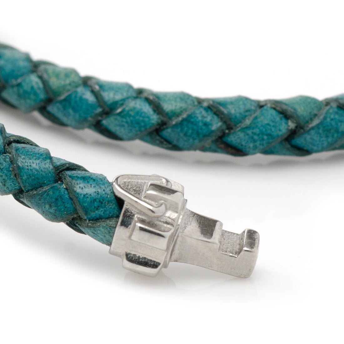 Star Wars Obi-Wan Kenobi Lightsaber Blue Braided Leather Bracelet - Image 5