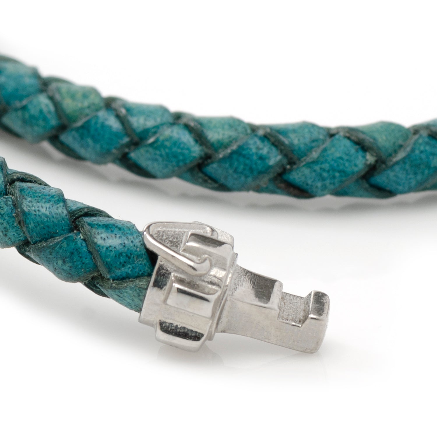 Star Wars Obi-Wan Kenobi Lightsaber Blue Braided Leather Bracelet - Image 5