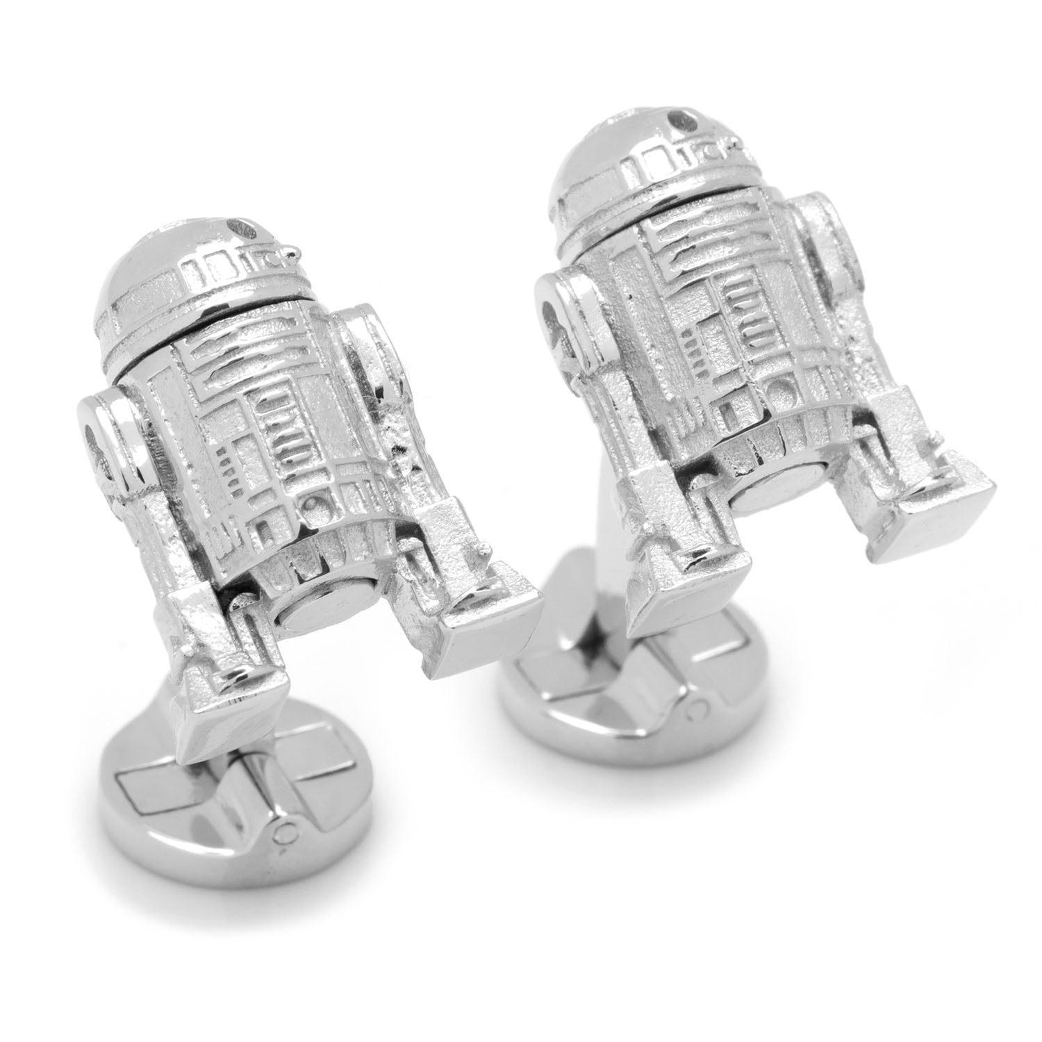 Star Wars R2-D2 3D Sterling Silver Cufflinks - Image 2