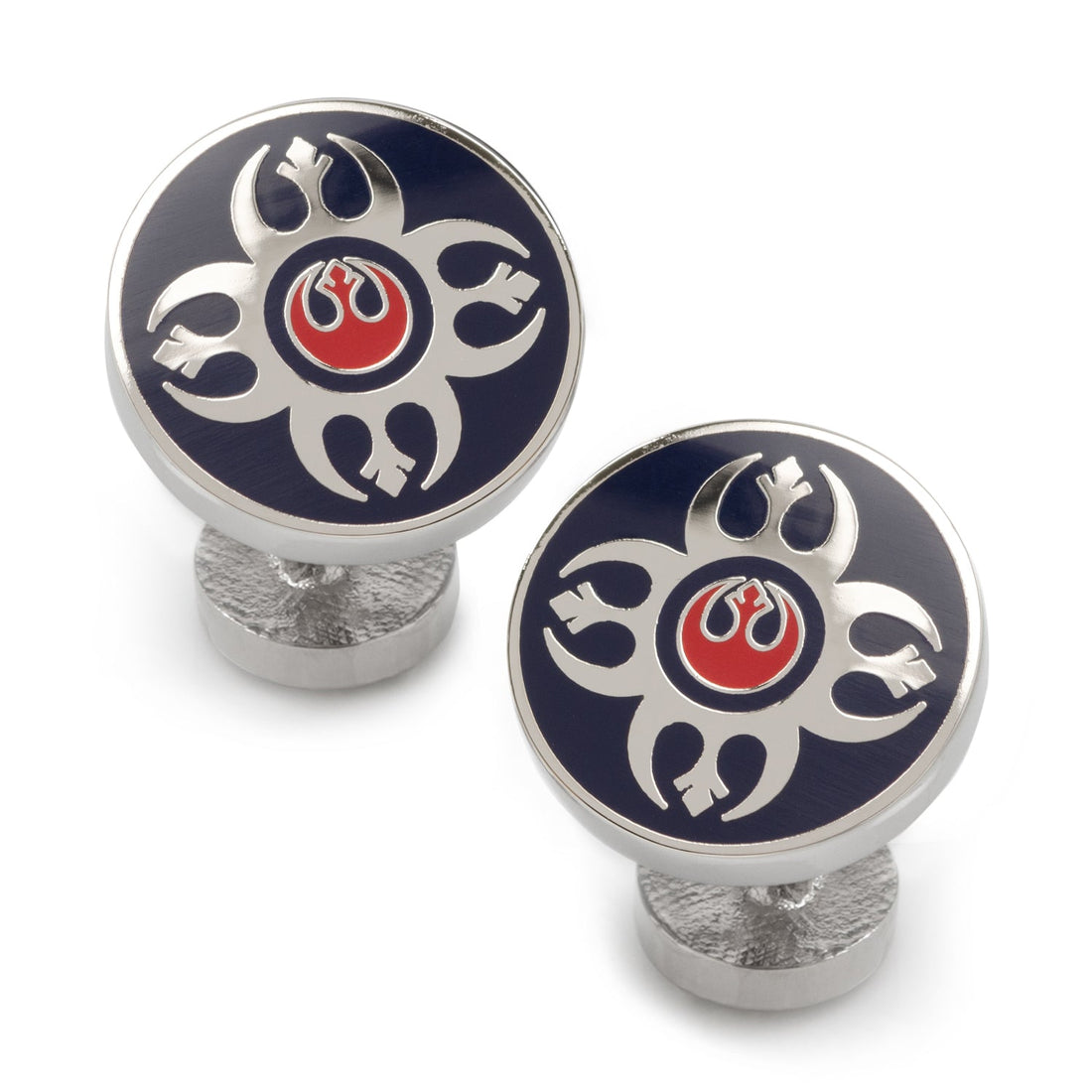Star Wars Rebel Alliance Starbird Crest Cufflinks Blue Red