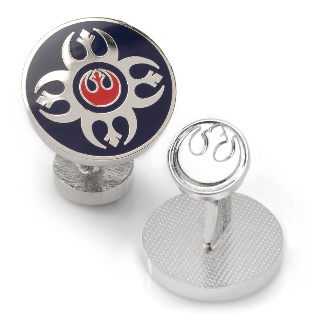 Star Wars Rebel Alliance Starbird Crest Cufflinks Blue Red