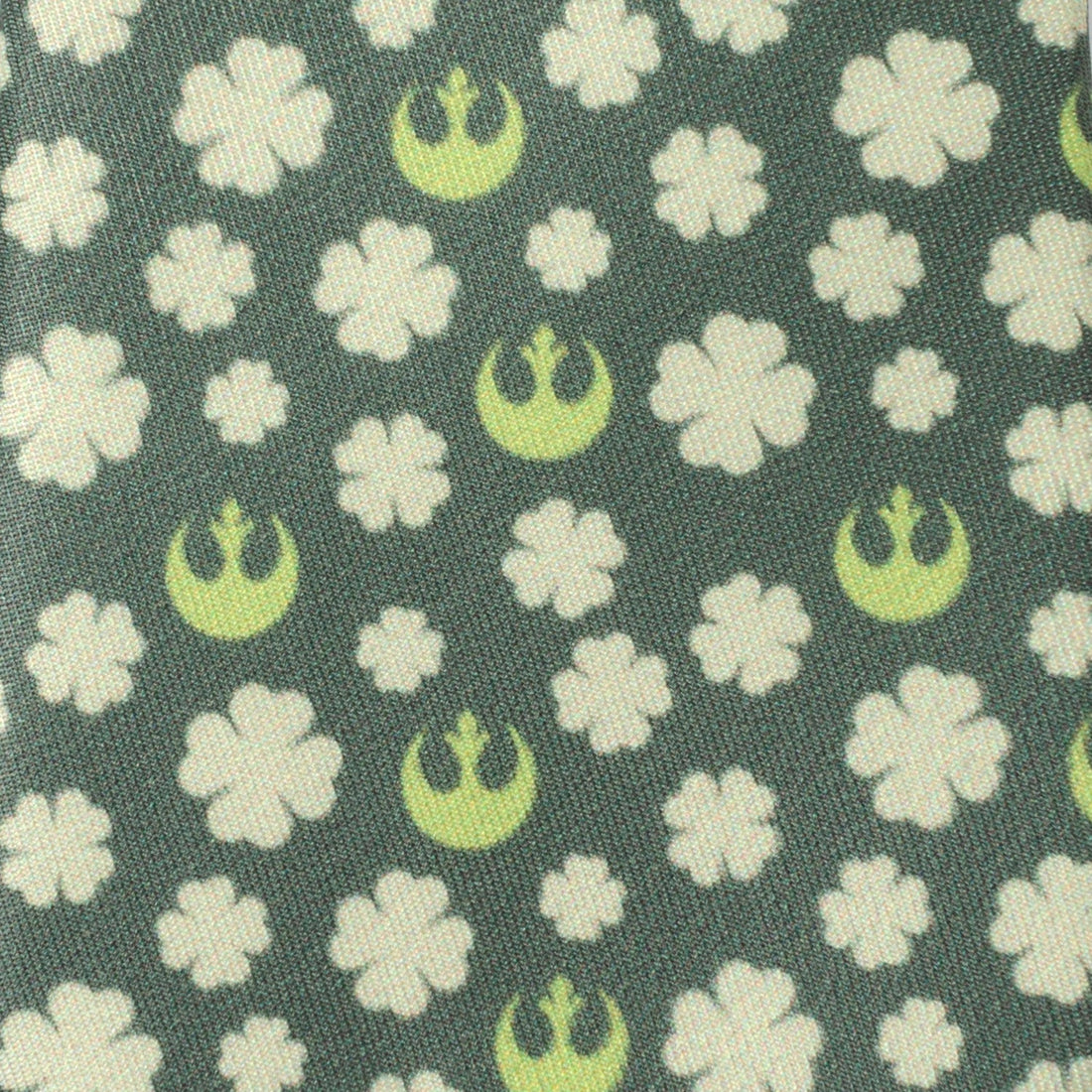 Star Wars Rebel Alliance Shamrock Green Tie for St Patricks Day - Image 5