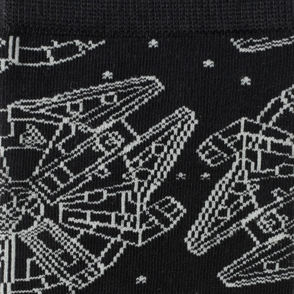 Star Wars Millennium Falcon Socks and Rebel Alliance Lapel Pin Set - Image 3
