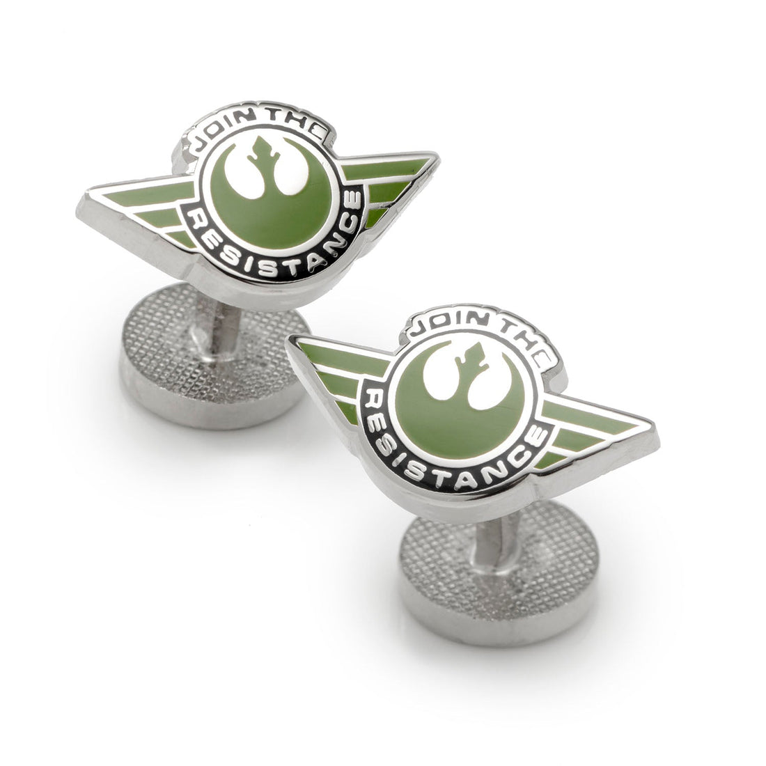 Star Wars Rebel Alliance Starbird Crest Cufflinks Silver Tone - Image 2
