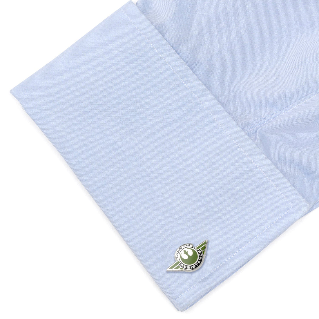 Star Wars Rebel Alliance Starbird Crest Cufflinks Silver Tone - Image 3