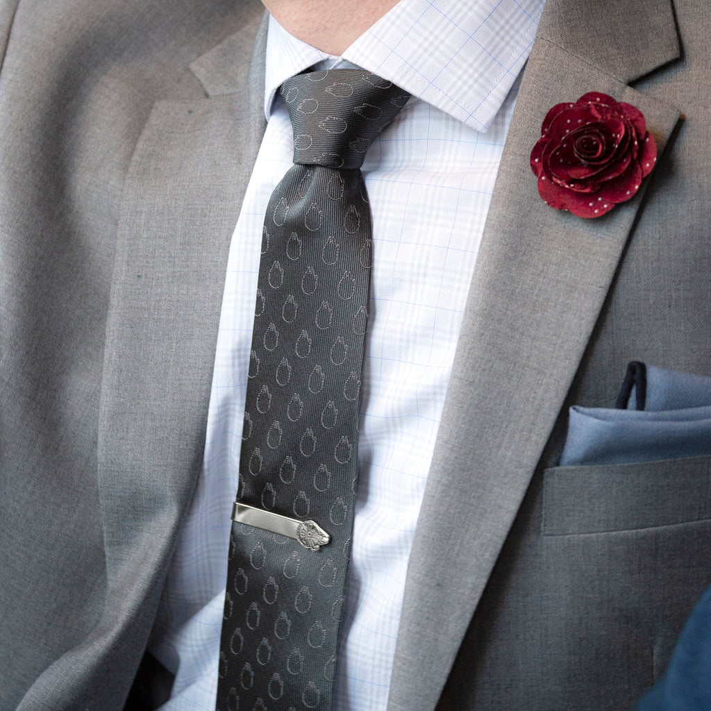Star Wars Rebel Alliance Millennium Falcon Charcoal Gray Tie - Image 2