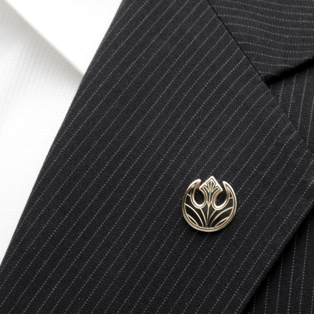Gold Star Wars Rebel Alliance Starbird Lapel Pin - Image 4