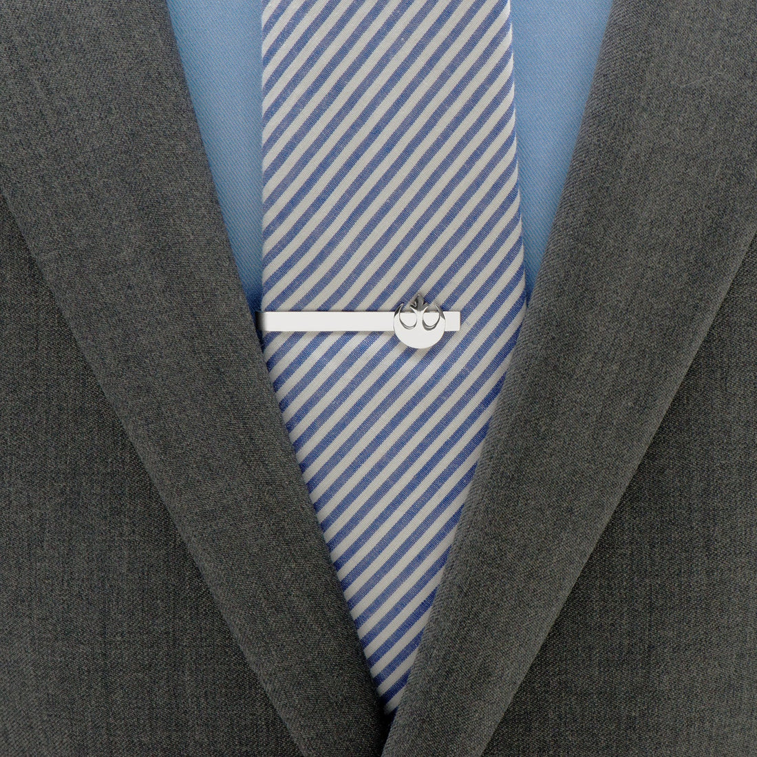 Star Wars Rebel Alliance Starbird Crest Stainless Steel Tie Bar - Image 2