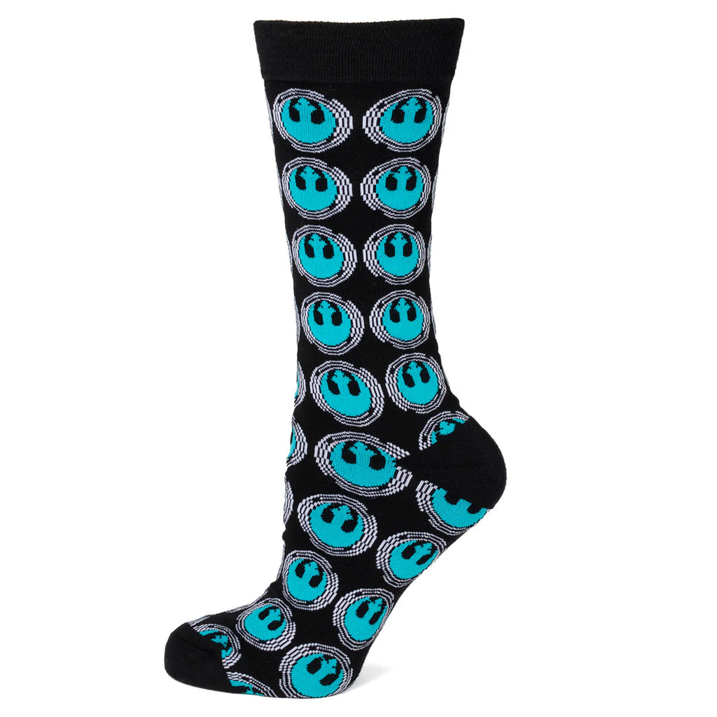Star Wars Rebel Alliance Crest Teal and Black Sock Gift Set - Image 2