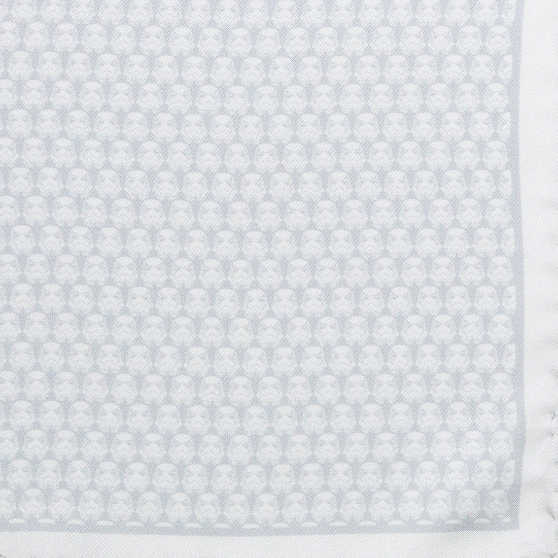 Star Wars Stormtrooper Helmet Print White Silk Pocket Square - Image 5
