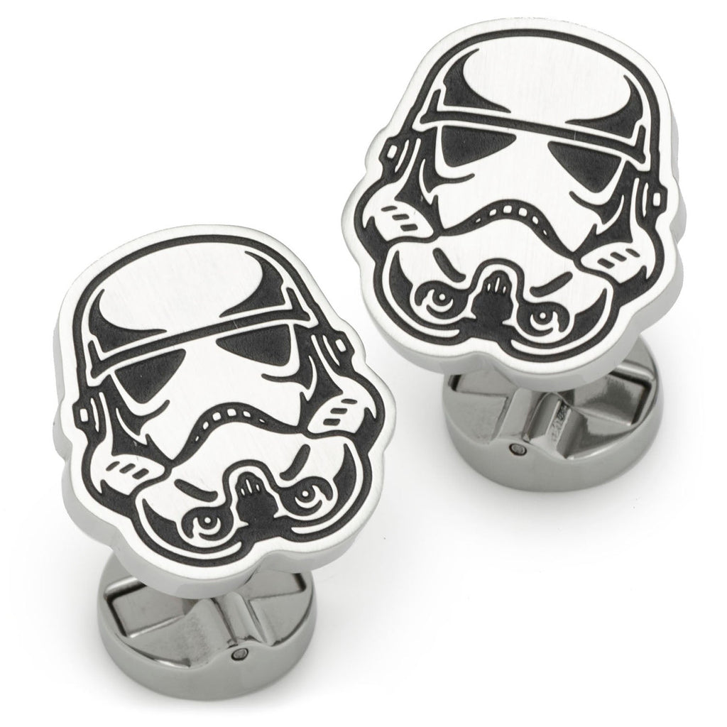 Star Wars Stormtrooper Helmet Stainless Steel Cufflinks - Image 2