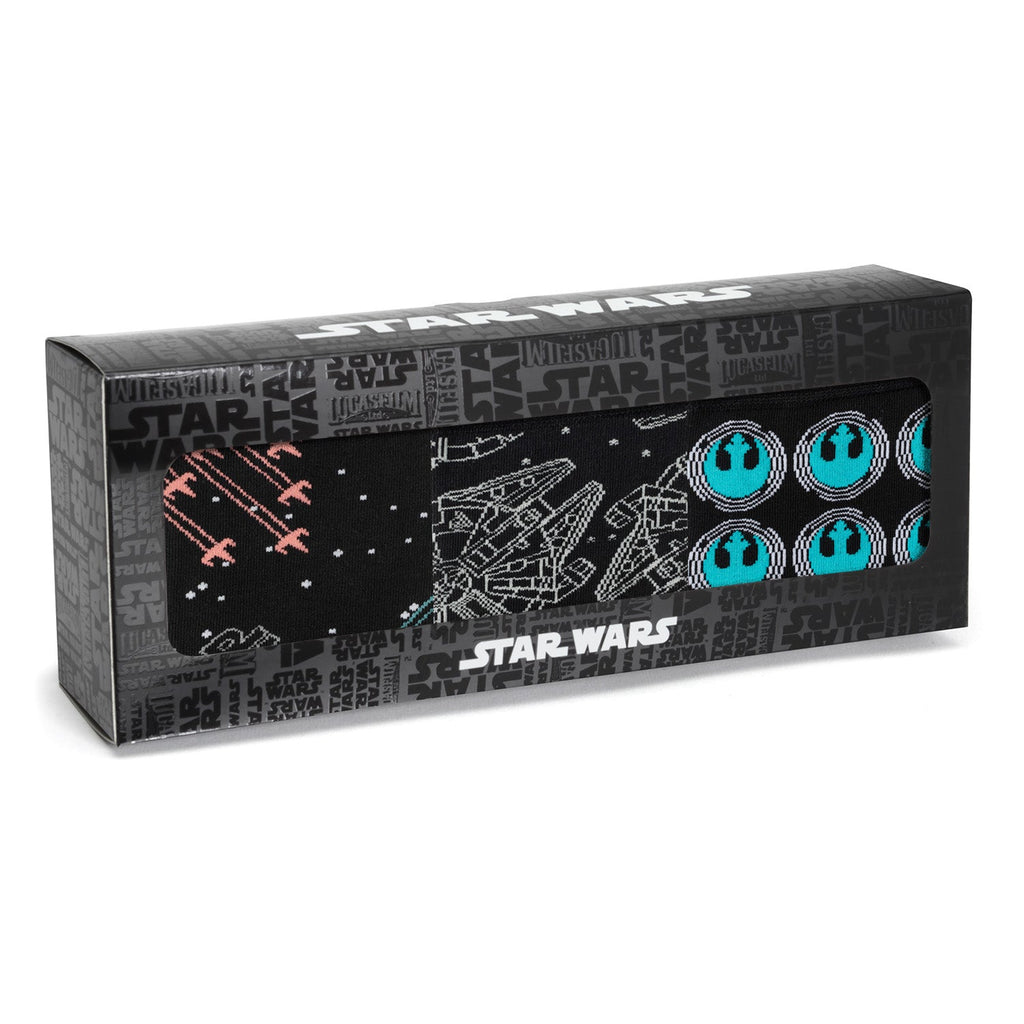 Star Wars Ship Gift Set with Three Pairs of Crew Socks and Pin - Image 6