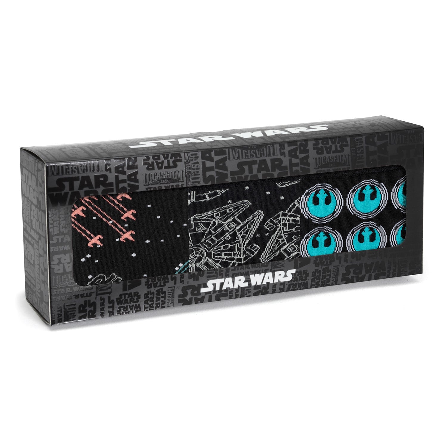 Star Wars Ship Gift Set with Three Pairs of Crew Socks and Pin - Image 6