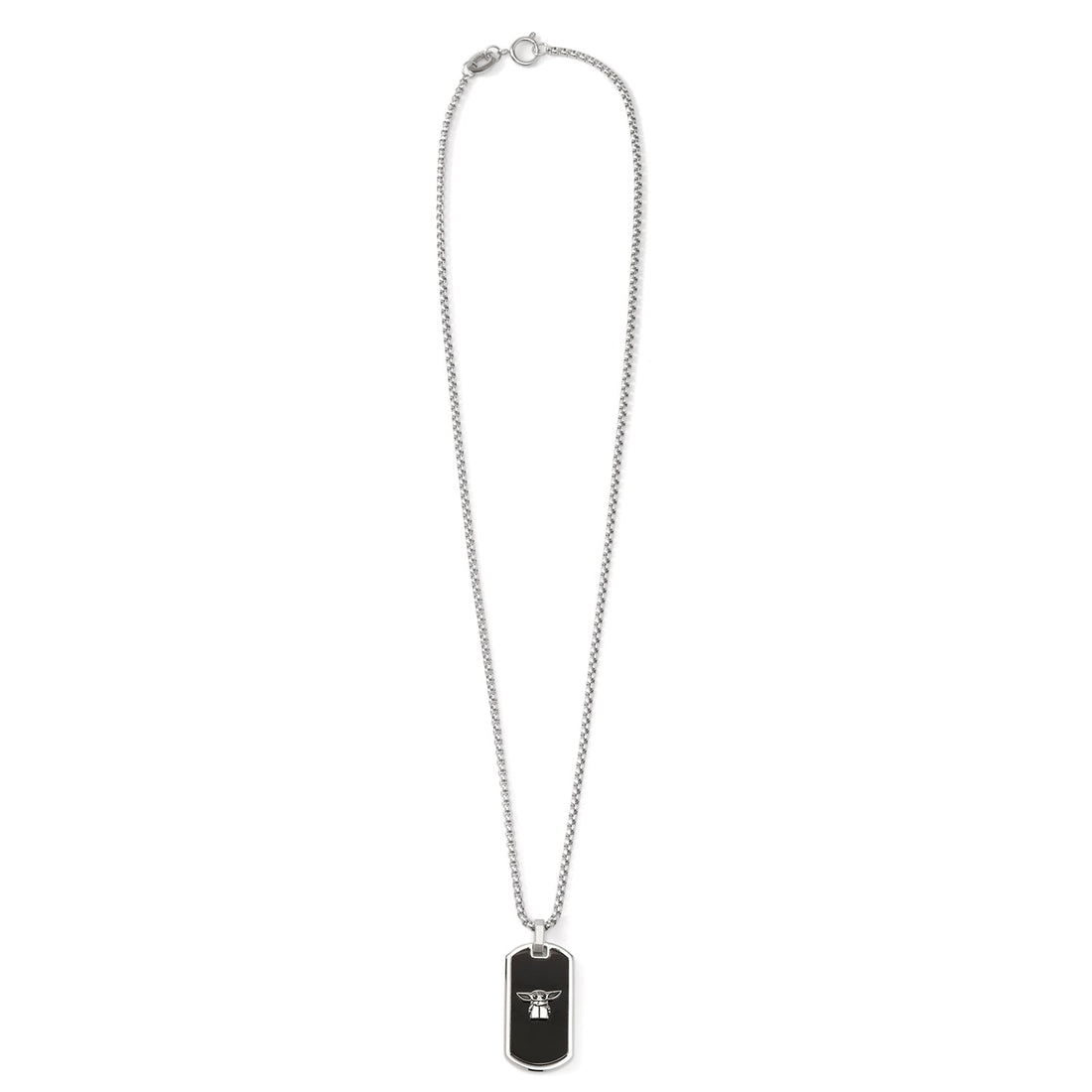 Star Wars The Child Grogu Black Base Dog Tag Necklace - Image 2