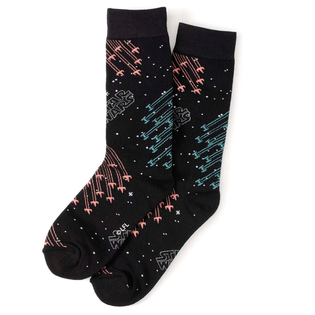 Star Wars Transport 3-Pack Crew Socks and Rebel Insignia Pin - Image 2