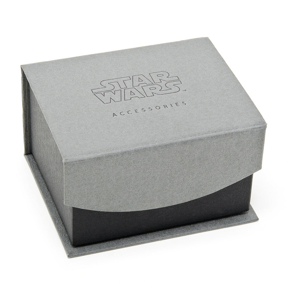 Star Wars TIE Fighter Cufflinks in Polished Silver Tone - Image 5