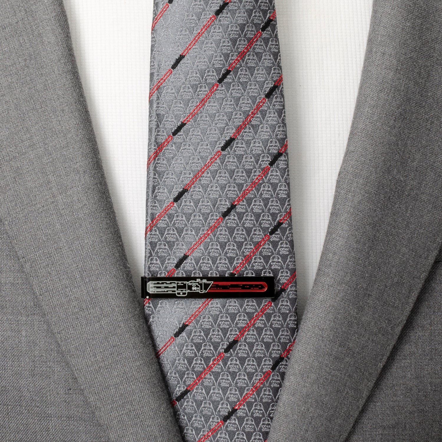 Star Wars Darth Vader Lightsaber Hidden Message Tie Bar - Image 2