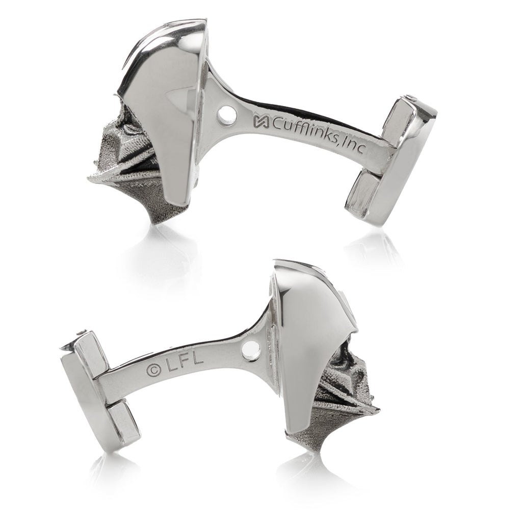 Darth Vader 3D Sterling Silver Cufflinks Star Wars Fan Accessory - Image 4