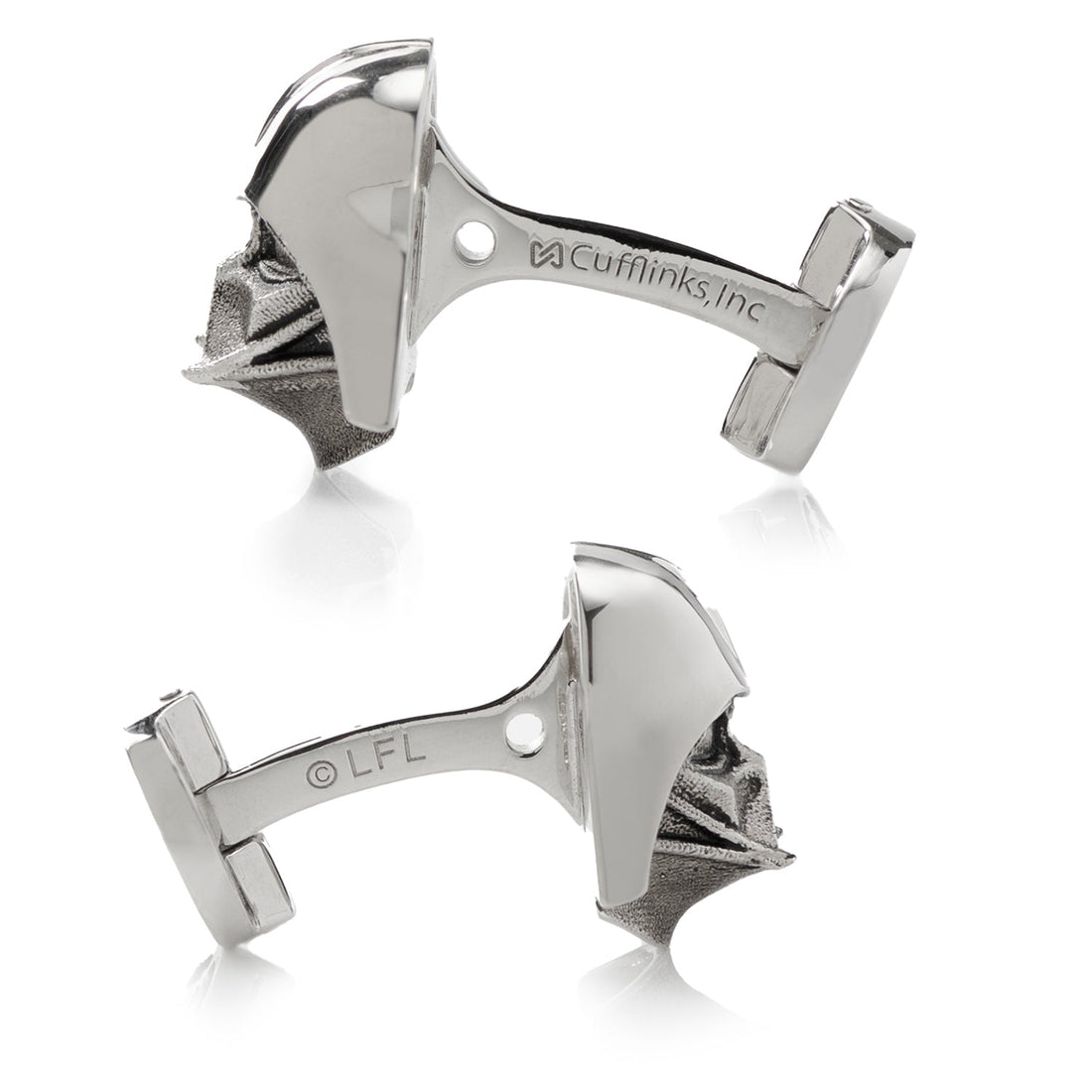 Darth Vader 3D Sterling Silver Cufflinks Star Wars Fan Accessory - Image 4