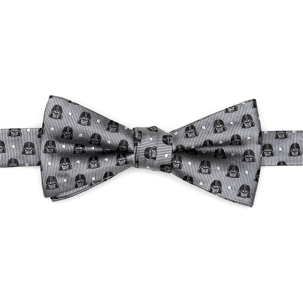 Star Wars Darth Vader Gray Polka Dot Bow Tie and Pocket Square Set - Image 3