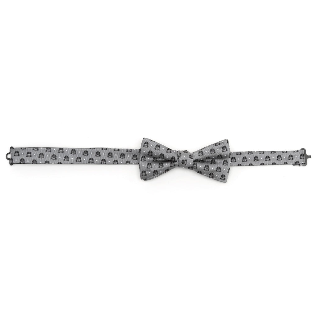 Star Wars Darth Vader Gray Polka Dot Bow Tie and Pocket Square Set - Image 4