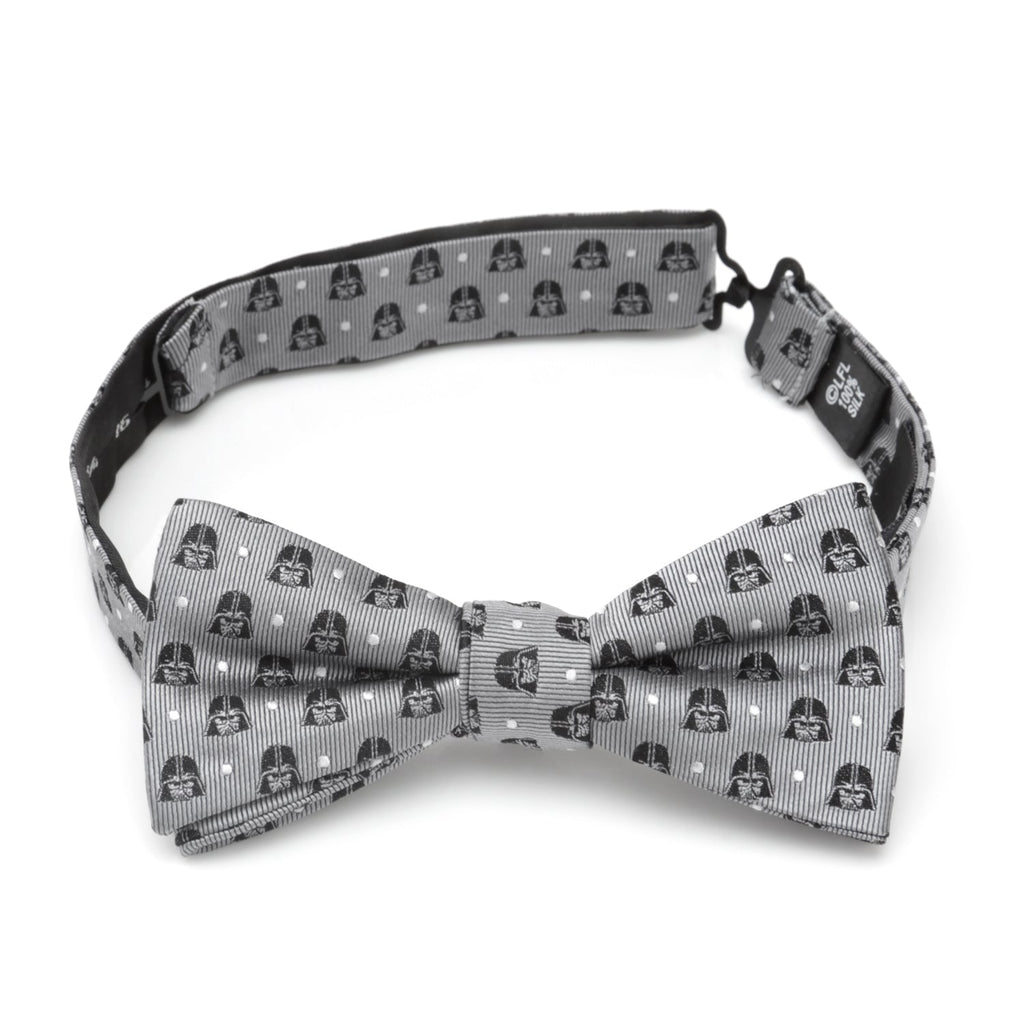 Star Wars Darth Vader Gray Polka Dot Bow Tie and Pocket Square Set - Image 5