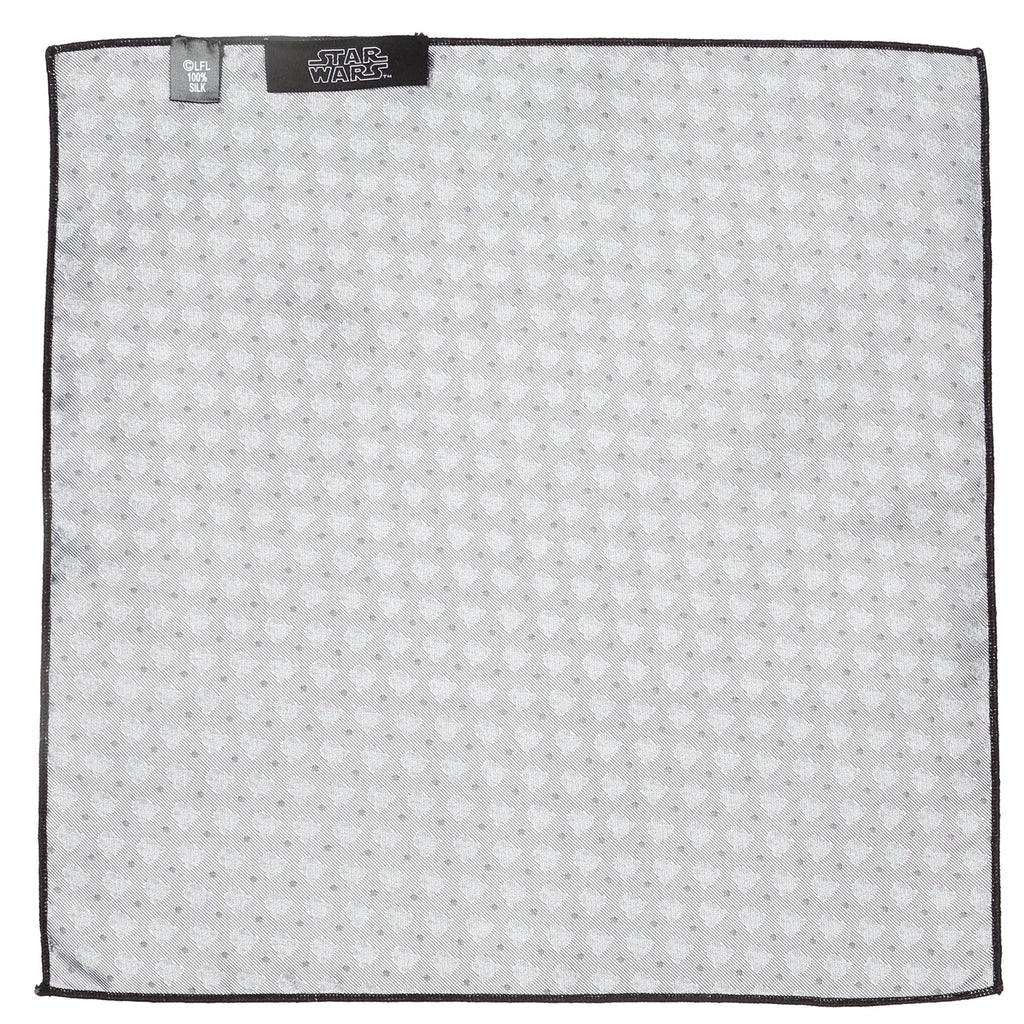 Star Wars Darth Vader Gray Polka Dot Pocket Square