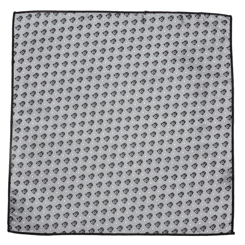 Star Wars Darth Vader Gray Polka Dot Pocket Square