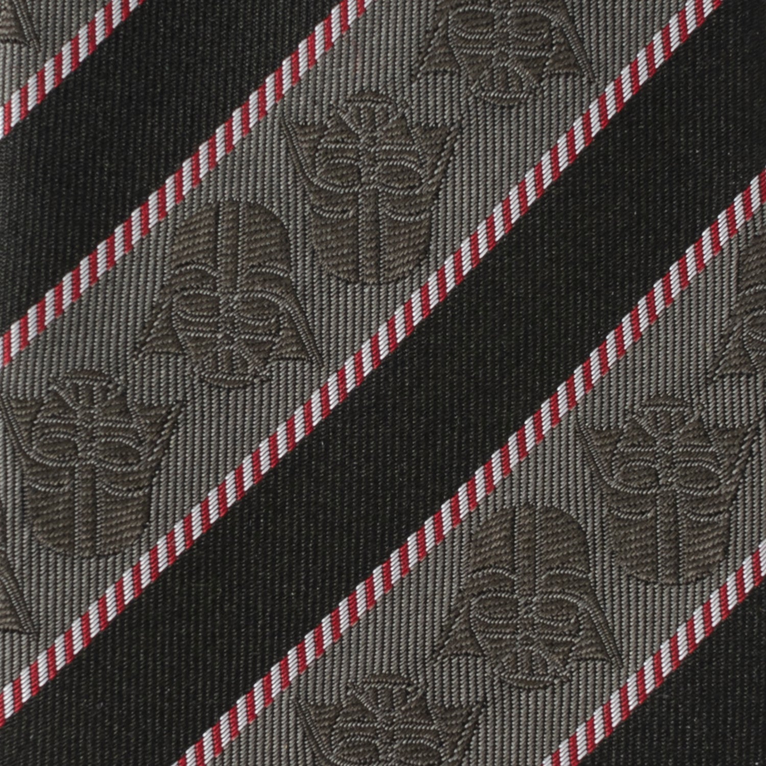 Star Wars Darth Vader Stripe Tie in Black and Gray - Image 4