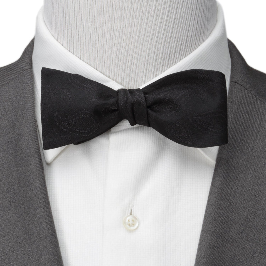 Star Wars Darth Vader Black Paisley Silk Self-Tie Bow Tie
