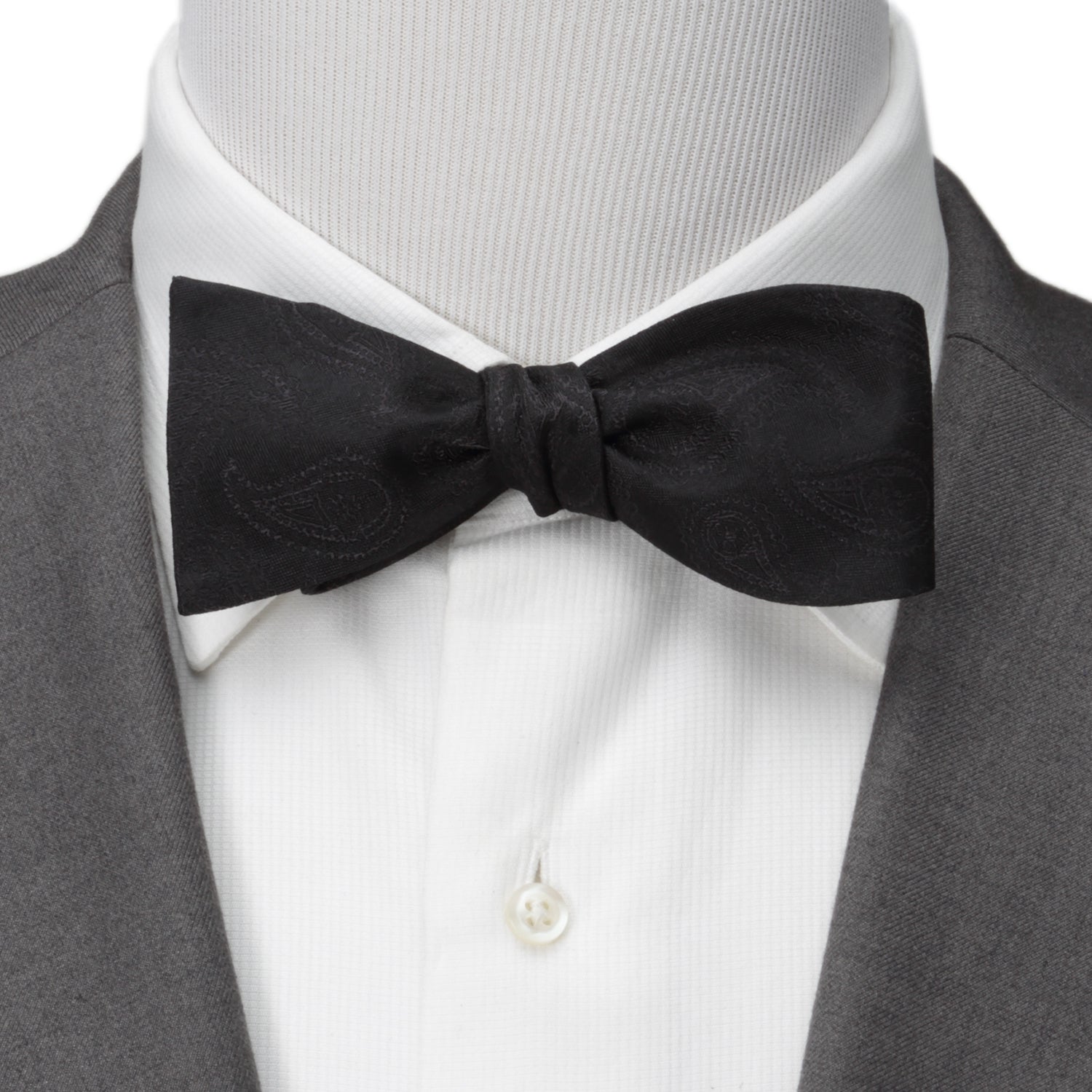Star Wars Darth Vader Black Paisley Silk Self-Tie Bow Tie