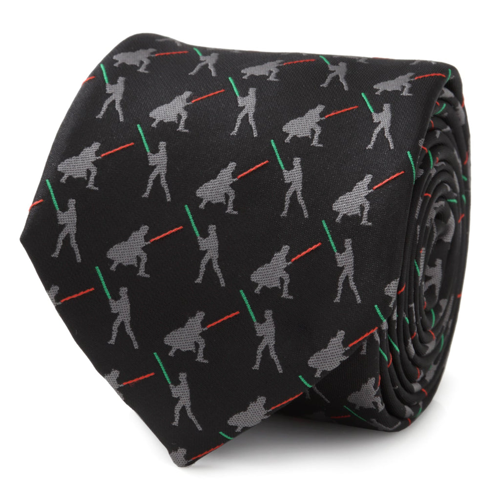 Star Wars Lightsaber Duel Tie with Darth Vader and Luke Skywalker - Image 3