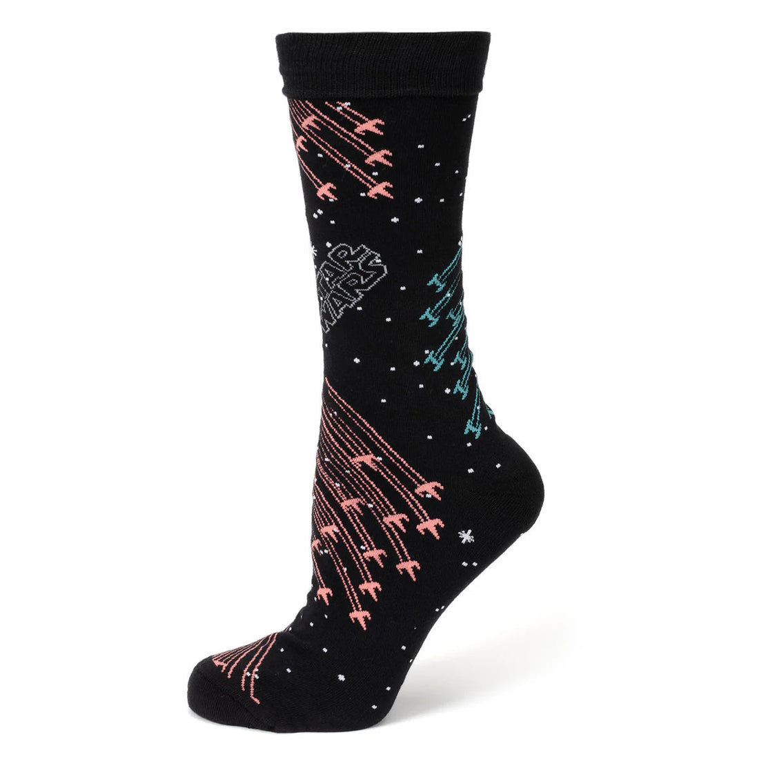 Star Wars X-Wing and TIE Fighter Battle Crew Socks and Pin Set - Image 2