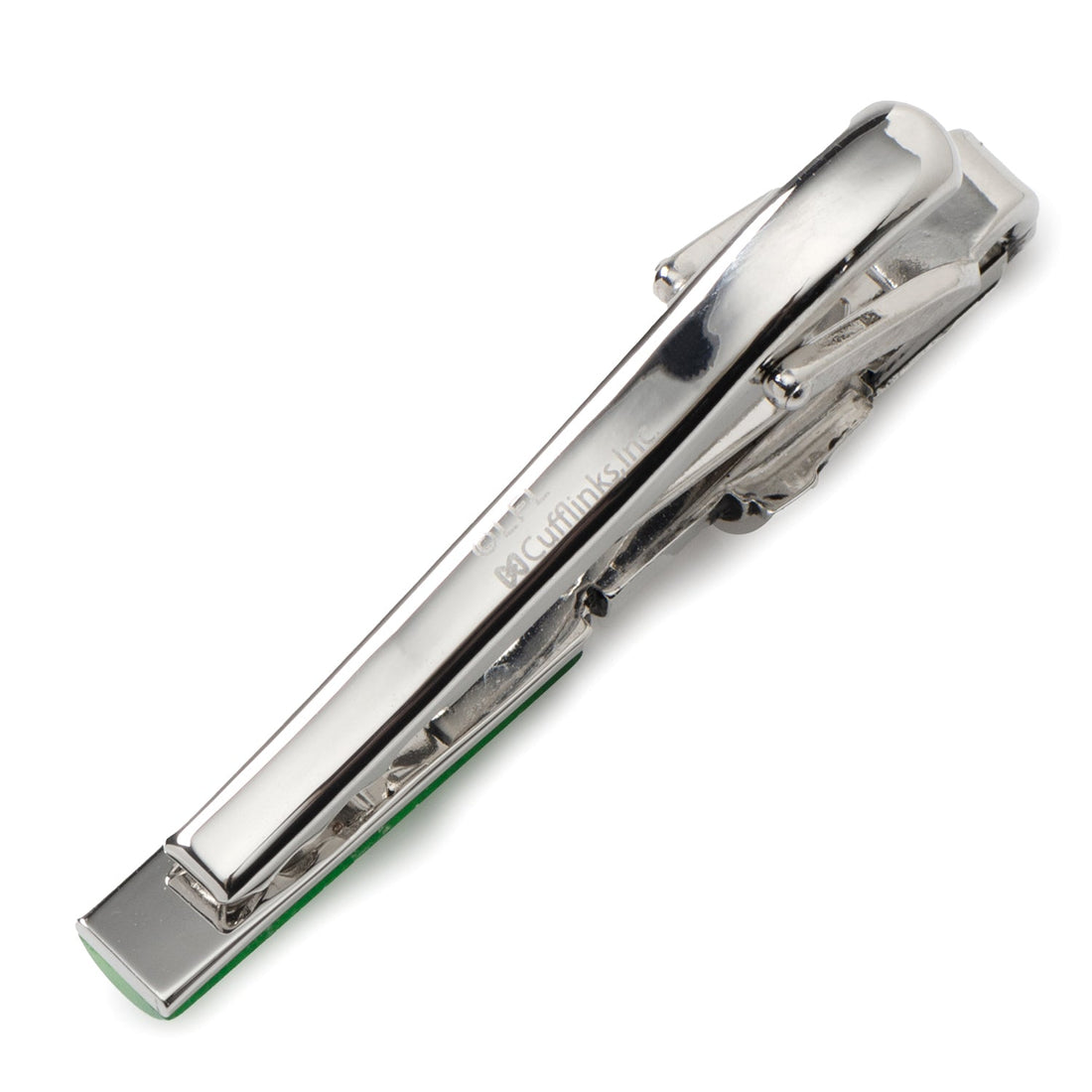 Star Wars Yoda Lightsaber Tie Clip in Silver and Green - Image 3