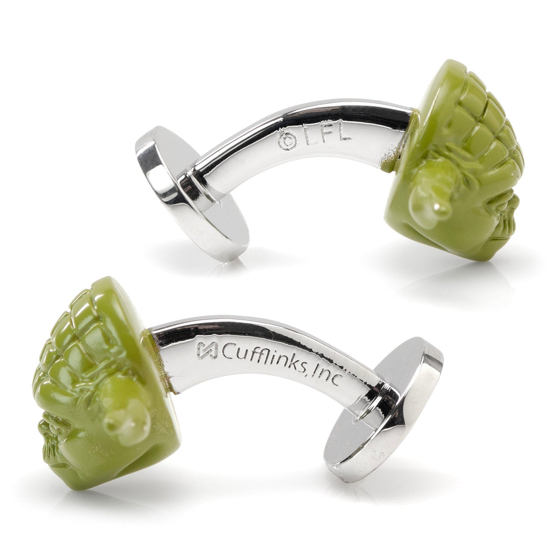 Star Wars 3D Yoda Cufflinks Green Jedi Master Character Design - Image 4
