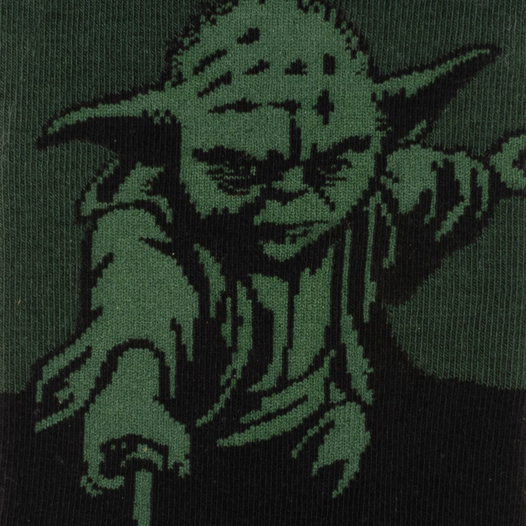 Star Wars Yoda Green Socks and Jedi Order Crest Lapel Pin Set - Image 5
