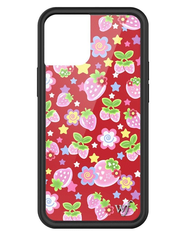 Star Berries iPhone Case with Red Strawberry and Star Pattern - Image 13