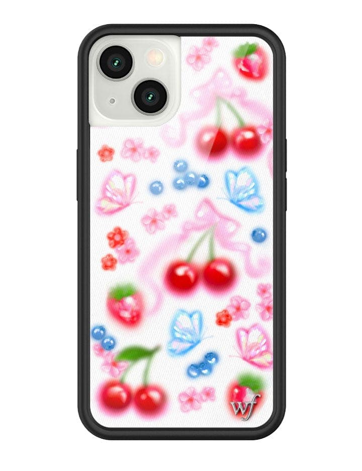 Sweet Cherries iPhone Case with Butterfly Print - Image 29