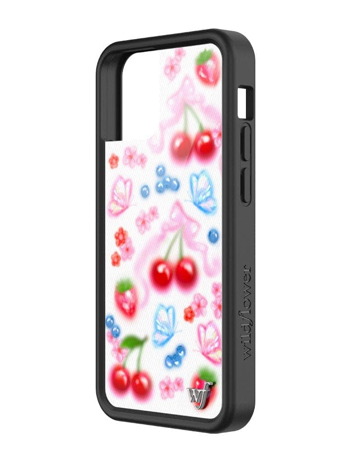 Sweet Cherries iPhone Case with Butterfly Print - Image 32