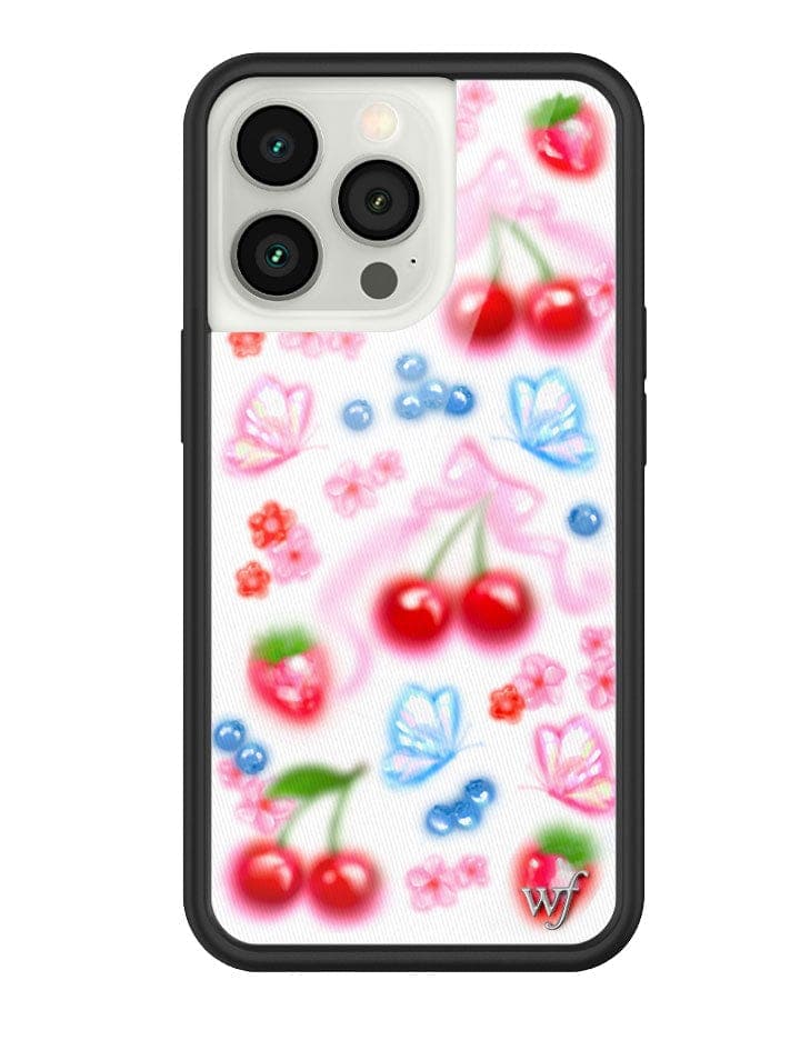 Sweet Cherries iPhone Case with Butterfly Print - Image 27