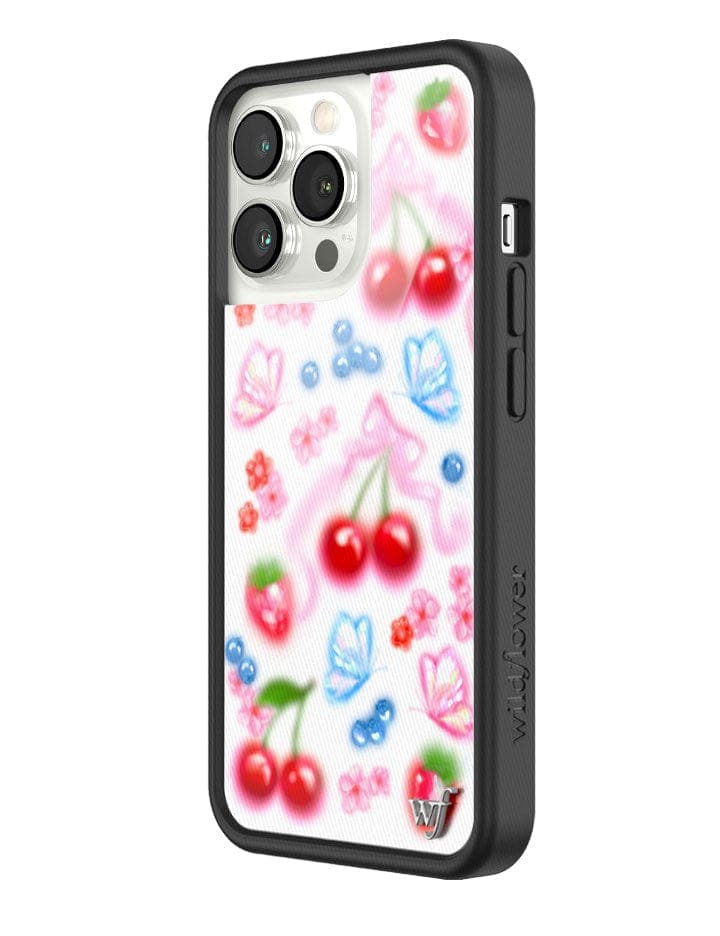 Sweet Cherries iPhone Case with Butterfly Print - Image 28