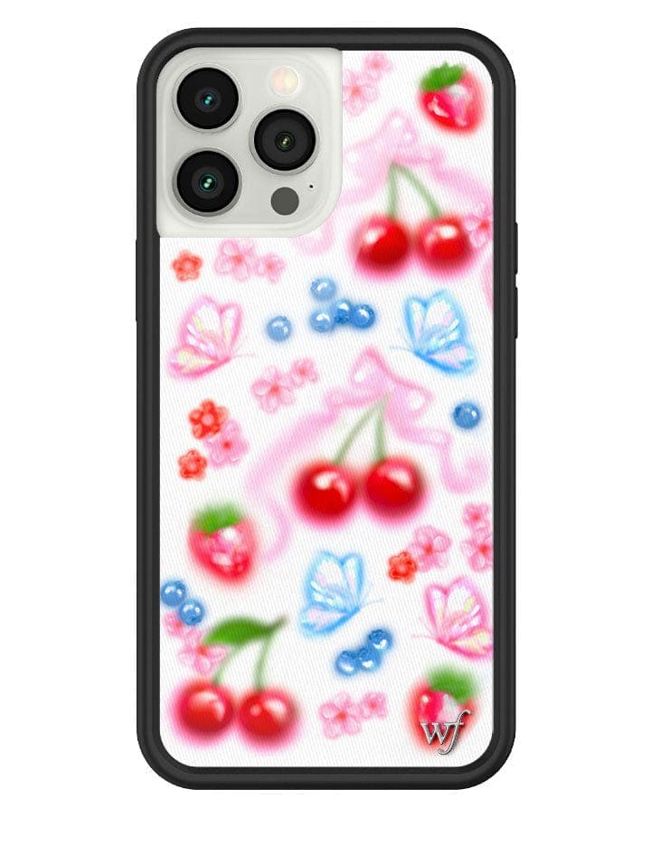 Sweet Cherries iPhone Case with Butterfly Print - Image 25
