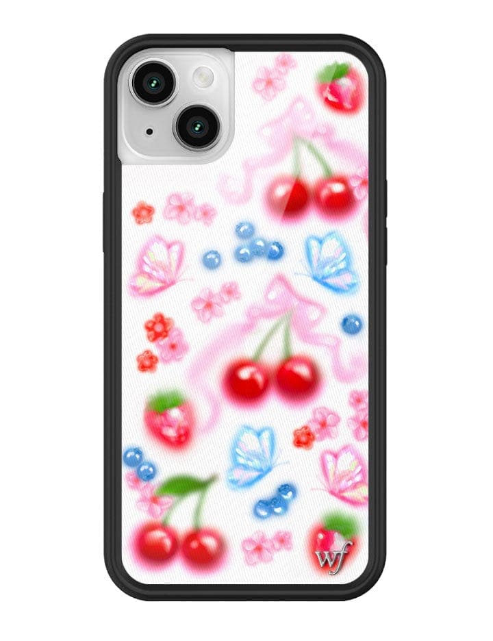 Sweet Cherries iPhone Case with Butterfly Print - Image 23
