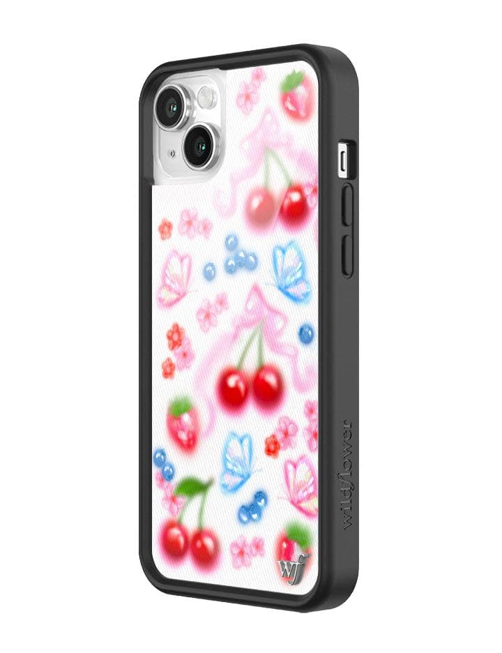 Sweet Cherries iPhone Case with Butterfly Print - Image 24
